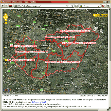 erdészeti térkép FATÁJ online __ Interaktív térképek: erdőgazdálkodás  erdészeti térkép